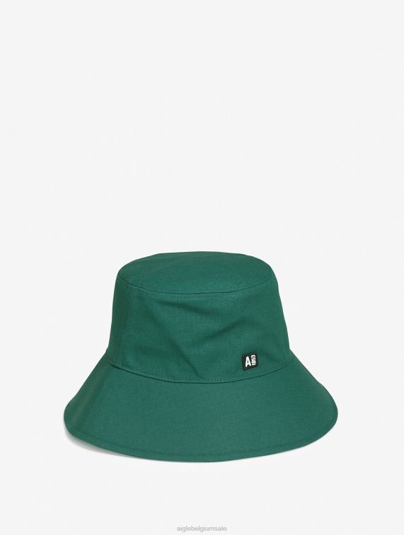 Heren accessoires botanisch Aigle uvc vissershoed met trekkoord J404Z396