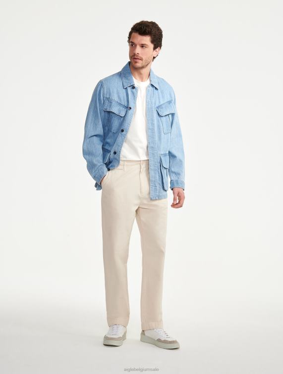 Heren kleren sabel Aigle chino-broek J404Z129