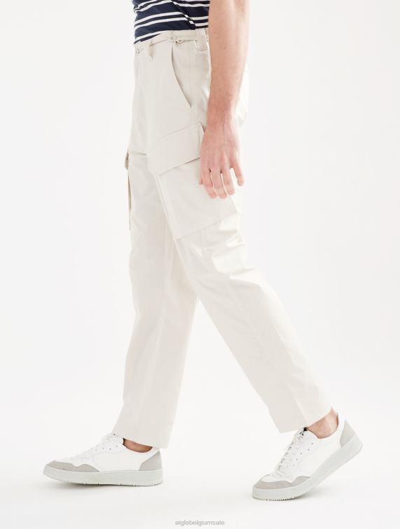 Heren kleren sabel Aigle popeline cargobroek J404Z12
