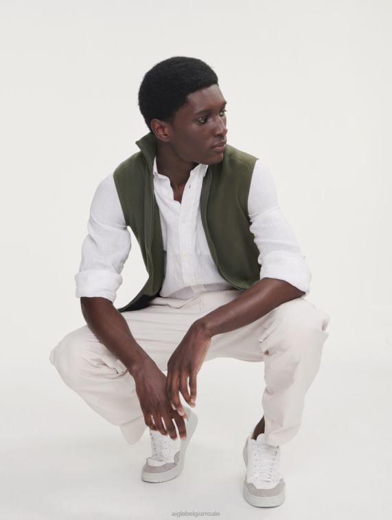 Heren kleren sabel Aigle timmerman gebroken twill broek J404Z114