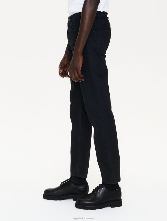 Heren kleren zwart Aigle iconische jeans J404Z71