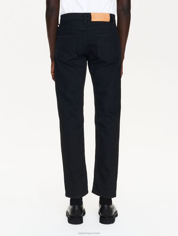 Heren kleren zwart Aigle iconische jeans J404Z71