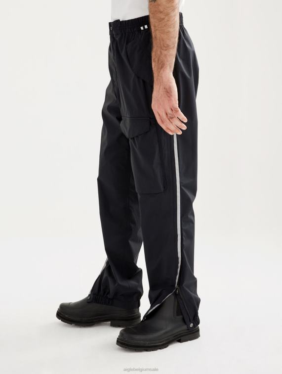 Heren kleren zwart Aigle overbroek mtd 25l J404Z15