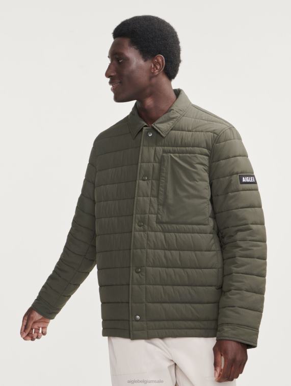 Heren kleren advocaat Aigle Middellange dupont sorona gewatteerde waterafstotende jas J404Z176