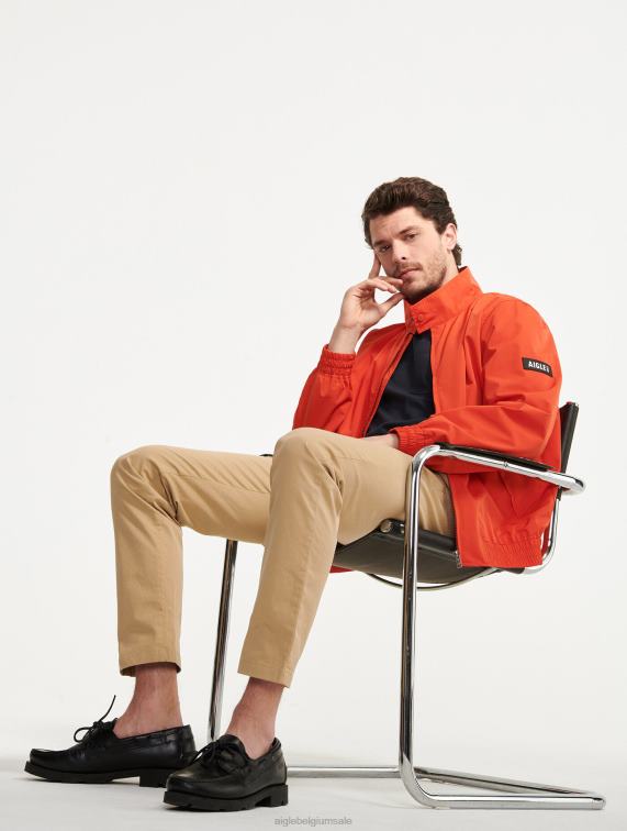 Heren kleren harissa Aigle korte waterdichte jas J404Z218