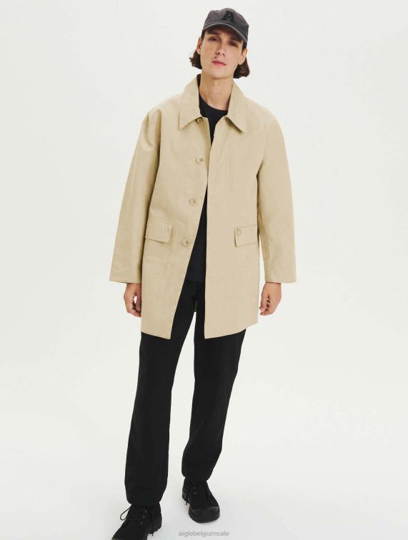 Heren kleren keperstof Aigle authentieke regenjas J404Z183