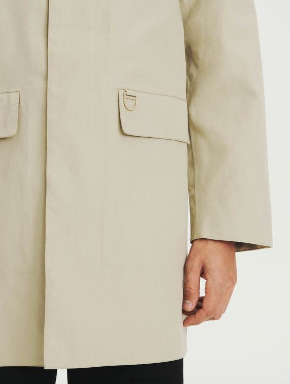 Heren kleren keperstof Aigle authentieke regenjas J404Z183