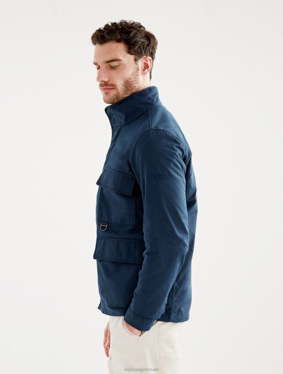 Heren kleren rijk Aigle kort safari-jack J404Z166