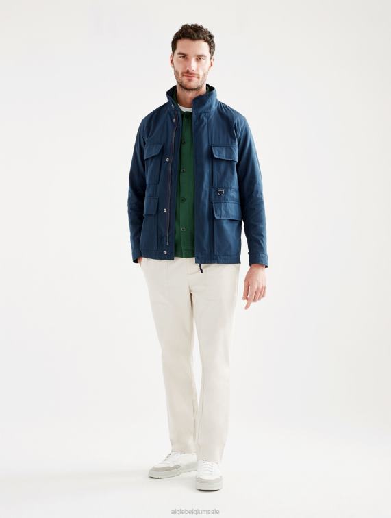 Heren kleren rijk Aigle kort safari-jack J404Z166