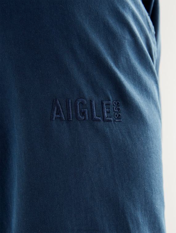 Heren kleren rijk Aigle kort safari-jack J404Z166