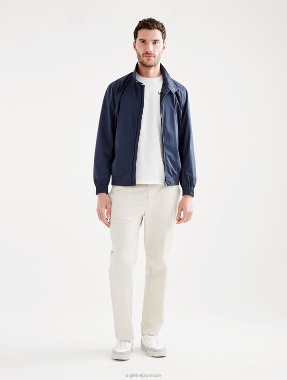 Heren kleren rijk Aigle korte waterdichte jas J404Z177