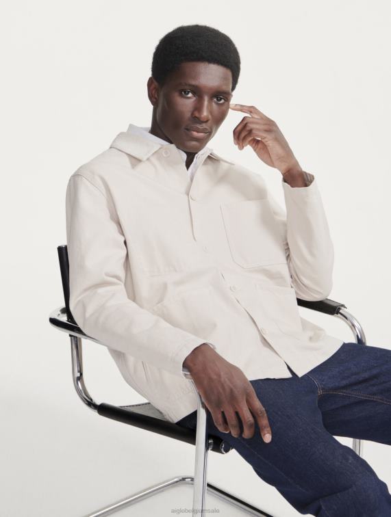 Heren kleren sabel Aigle middellange werkjas J404Z206