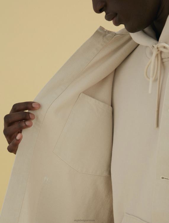 Heren kleren sabel Aigle middellange werkjas J404Z206