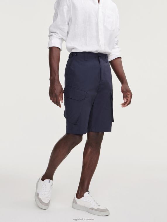 Heren kleren rijk Aigle cargo korte broek J404Z3