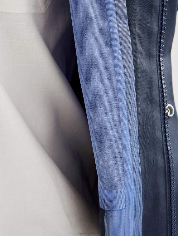 Heren kleren rijk Aigle lange mtd-parka met capuchon J404Z223