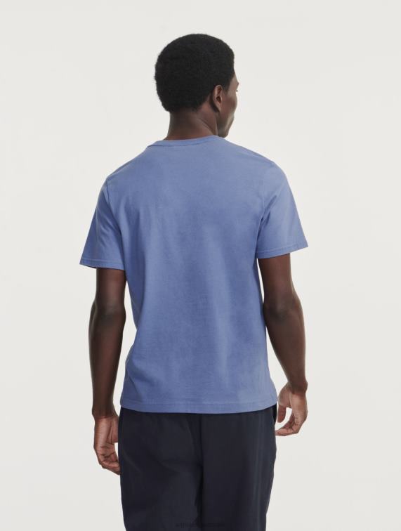 Heren kleren marais Aigle jersey T-shirt met ronde hals J404Z24