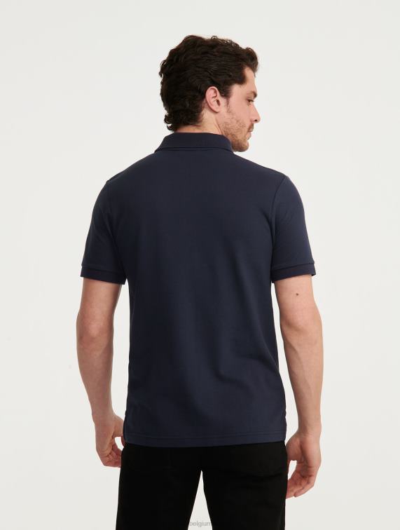 Heren kleren rijk Aigle droog-snel poloshirt met korte mouwen J404Z97