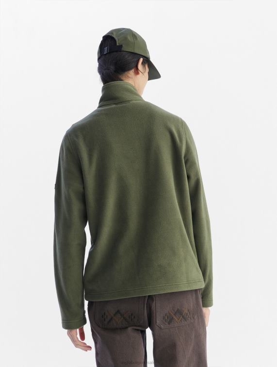 Heren kleren advocaat Aigle microvezelfleece met ritssluiting J404Z14