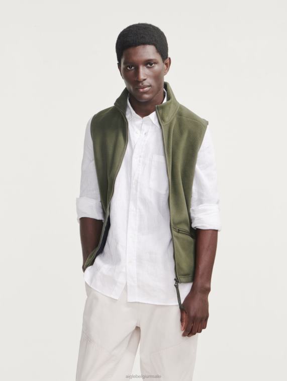 Heren kleren advocaat Aigle mouwloos fleece van microvezel J404Z9