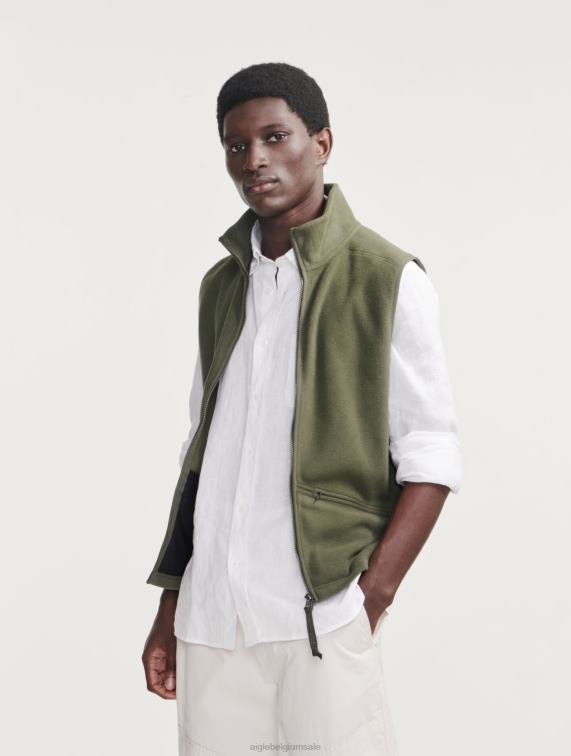 Heren kleren advocaat Aigle mouwloos fleece van microvezel J404Z9