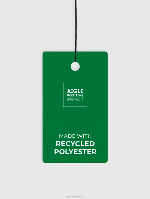 Heren kleren houtskool Aigle tijdloos fleecejack J404Z139