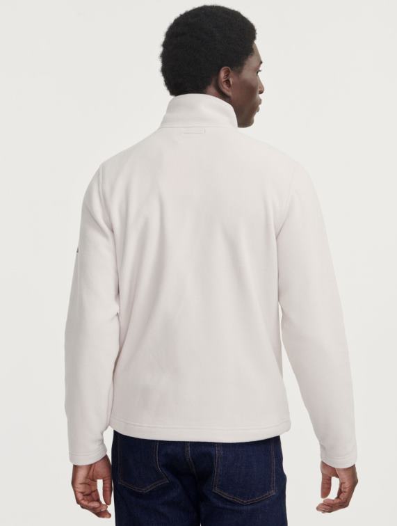 Heren kleren sabel Aigle microvezelfleece met ritssluiting J404Z61