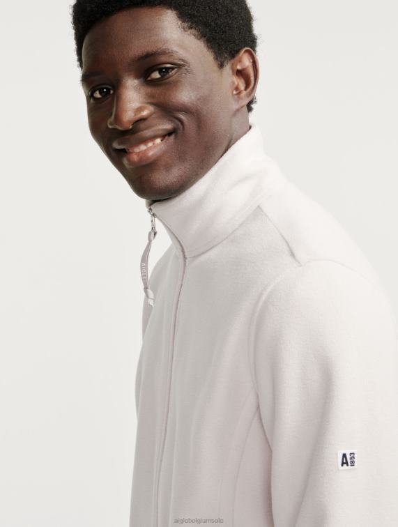 Heren kleren sabel Aigle microvezelfleece met ritssluiting J404Z61