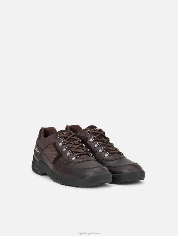 Heren schoenen bruin Aigle de antivermoeidheidsschoen J404Z285
