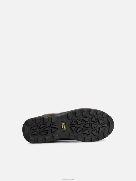 Heren schoenen grijs Aigle de ultralichte veiligheidsschoen J404Z287