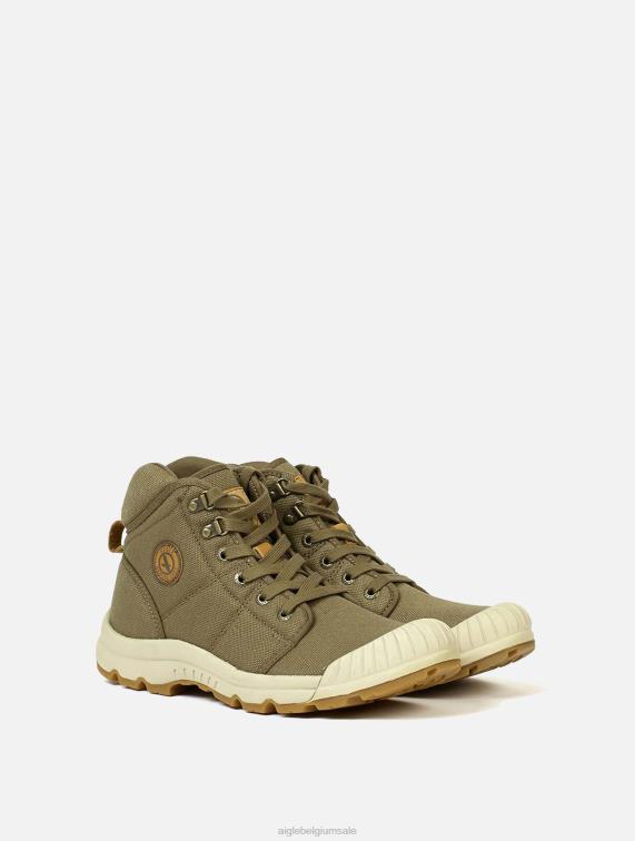 Heren schoenen kaki 2 Aigle loopschoenen J404Z282