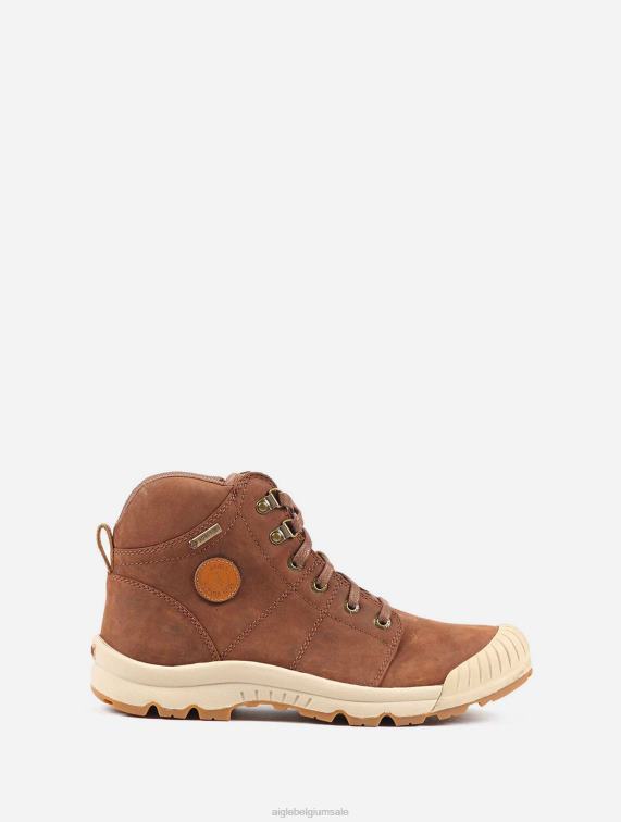 Heren schoenen kameel Aigle goretex wandelschoenen J404Z278