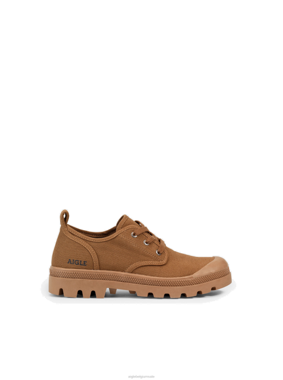 Heren schoenen marron Aigle milieuvriendelijke wandelschoenen J404Z333