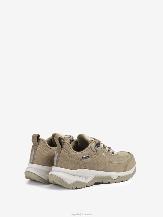 Heren schoenen taupe Aigle de ultralichte wandelschoen met waterdicht membraan J404Z267