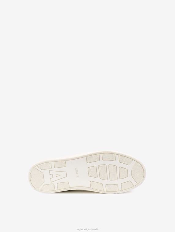 Heren schoenen blanco Aigle de tijdloze milieuvriendelijke sneaker J404Z308