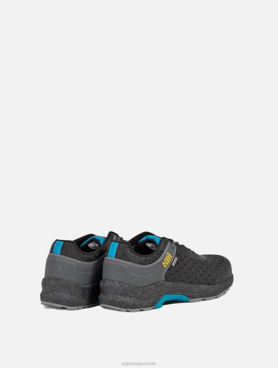 Heren schoenen zwart Aigle de waterdichte veiligheidstrainer J404Z291