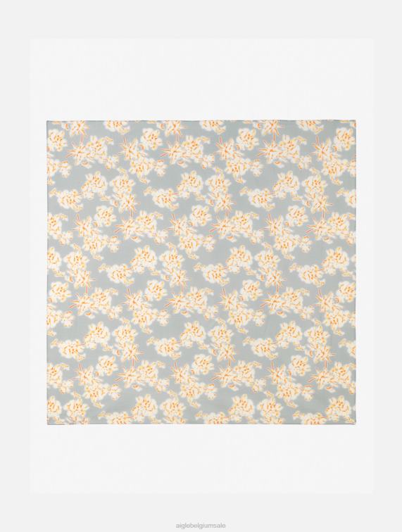 vrouwen accessoires reseda pr Aigle bedrukte vierkante sjaal J404Z667