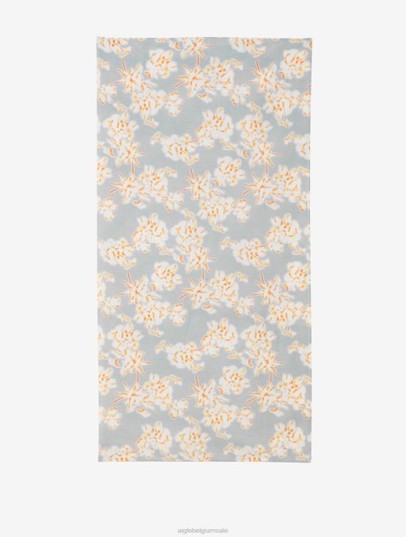 vrouwen accessoires reseda pr Aigle bedrukte vierkante sjaal J404Z667