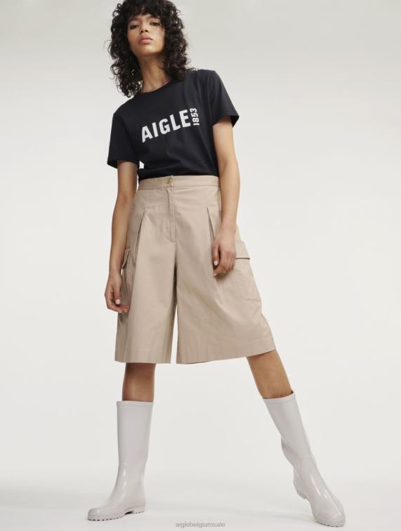 vrouwen kleren griezelig Aigle lange bermuda J404Z437