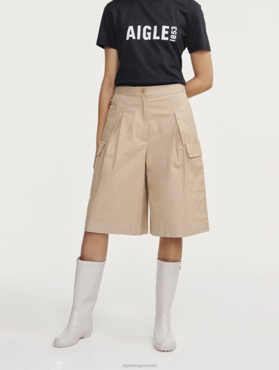 vrouwen kleren griezelig Aigle lange bermuda J404Z437