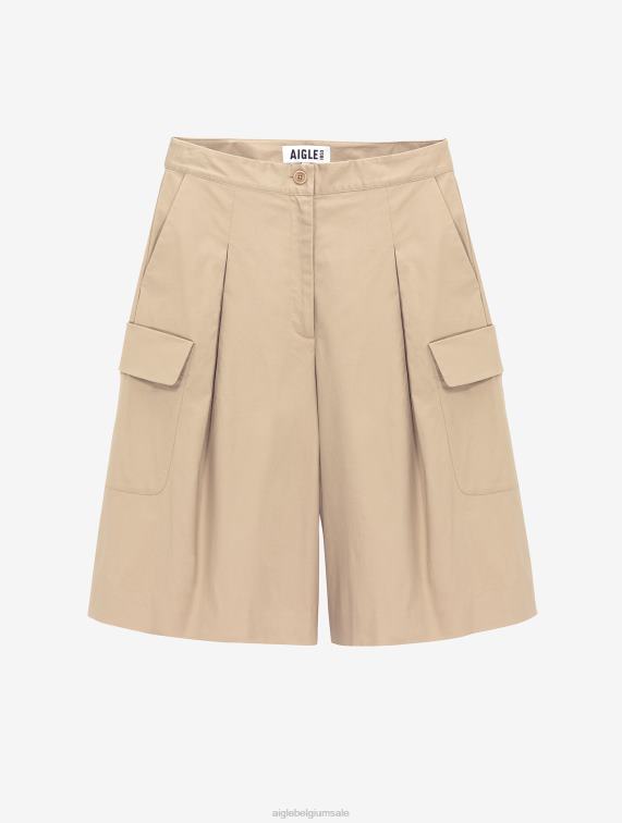 vrouwen kleren griezelig Aigle lange bermuda J404Z437