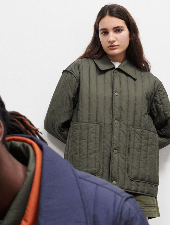 vrouwen kleren advocaat Aigle gewatteerd jasje J404Z197