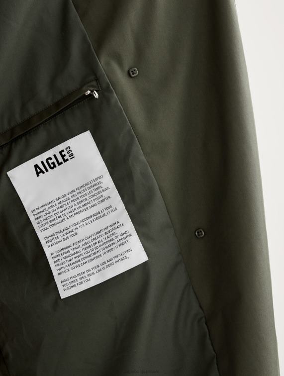 vrouwen kleren advocaat Aigle lange mtd-trenchcoat J404Z456