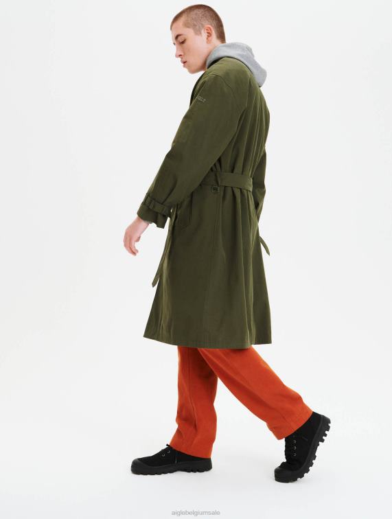 vrouwen kleren advocaat Aigle tijdloze lange trenchcoat J404Z172