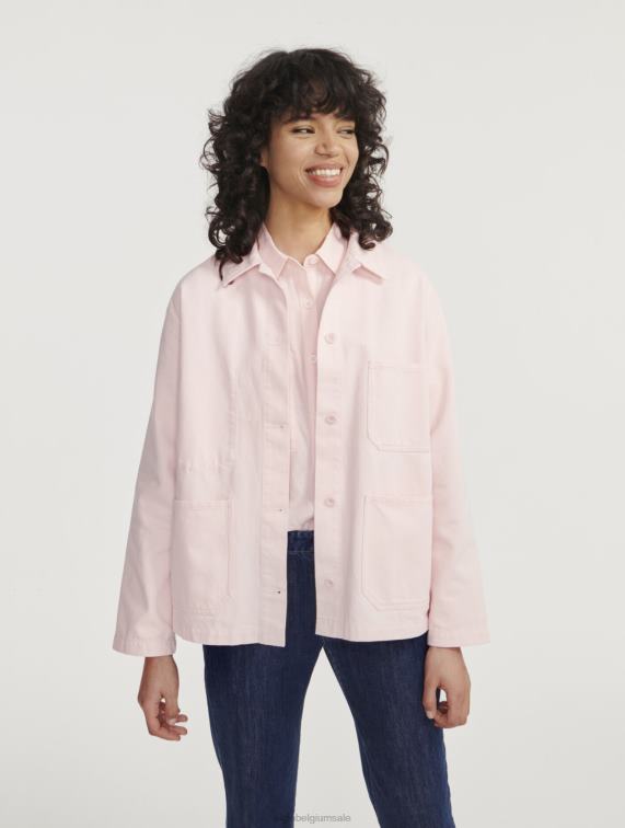 vrouwen kleren cerisier Aigle middellange werkjas J404Z471