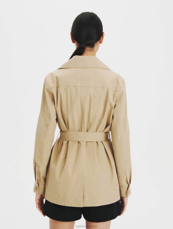 vrouwen kleren griezelig Aigle waterafstotende trenchcoat J404Z673