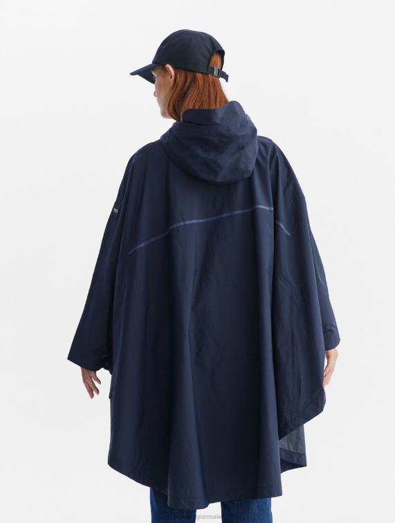 vrouwen kleren marinier Aigle waterdichte poncho voor fietsers J404Z666
