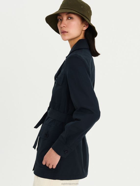 vrouwen kleren rijk Aigle waterafstotende trenchcoat J404Z669