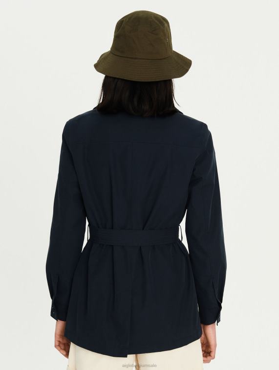 vrouwen kleren rijk Aigle waterafstotende trenchcoat J404Z669