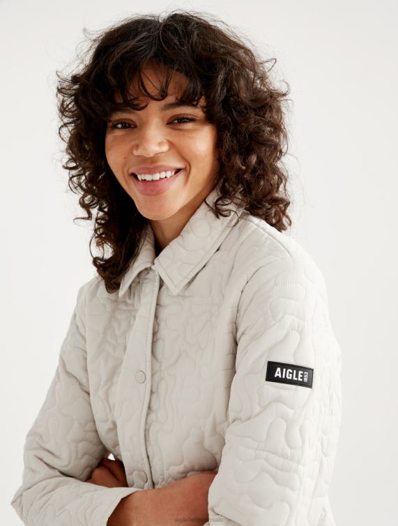 vrouwen kleren sabel Aigle lichtgewicht gewatteerde jas J404Z499