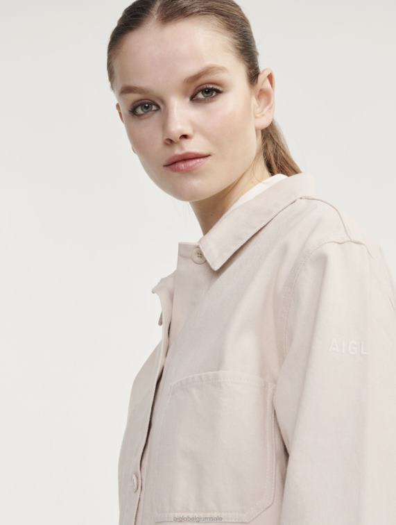 vrouwen kleren sabel Aigle middellange werkjas J404Z479